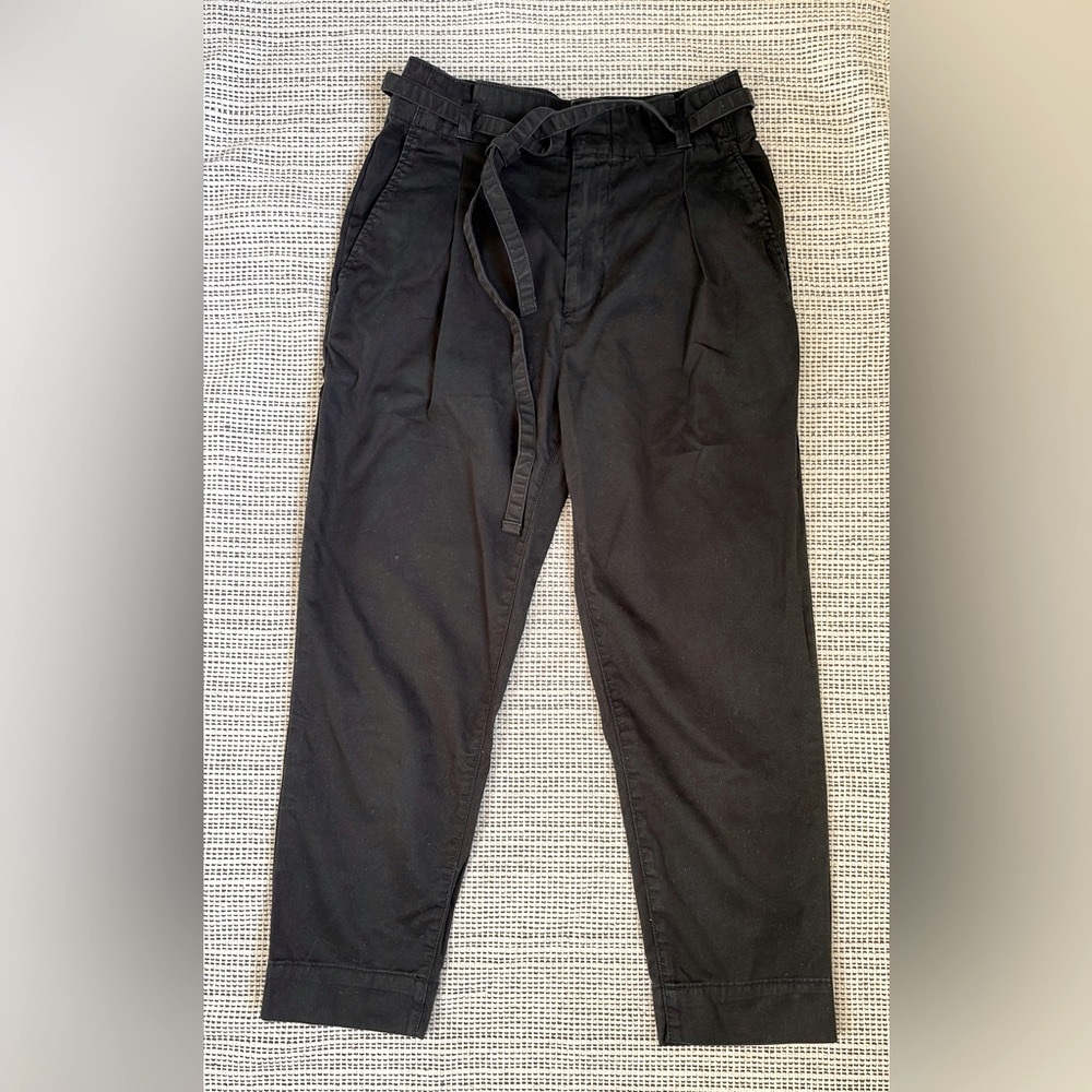 Gap Paperbag Waist Khaki Pants